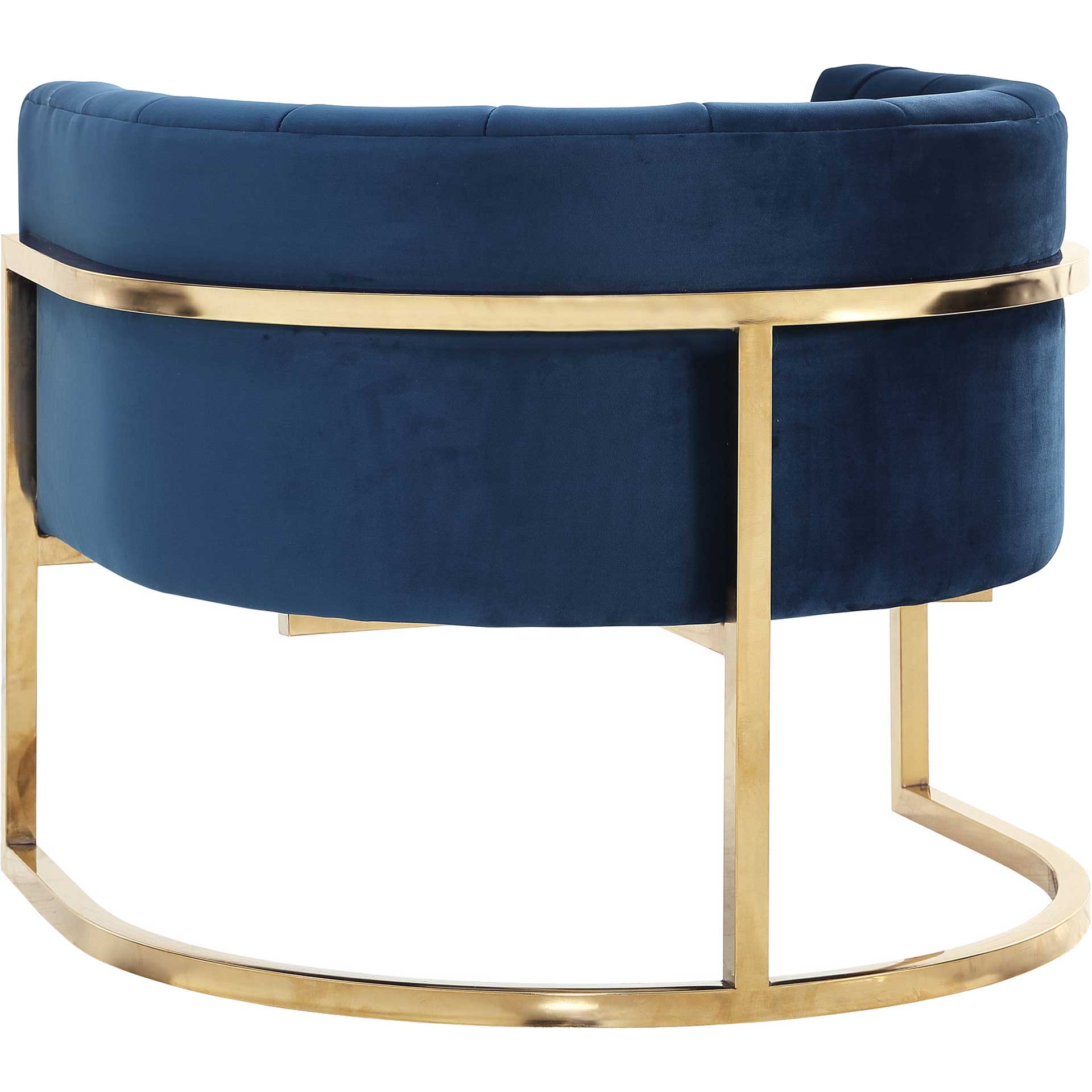 Maddison Chair Navy/Gold