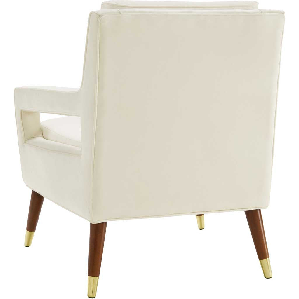 Draveil Velvet Chair Cream