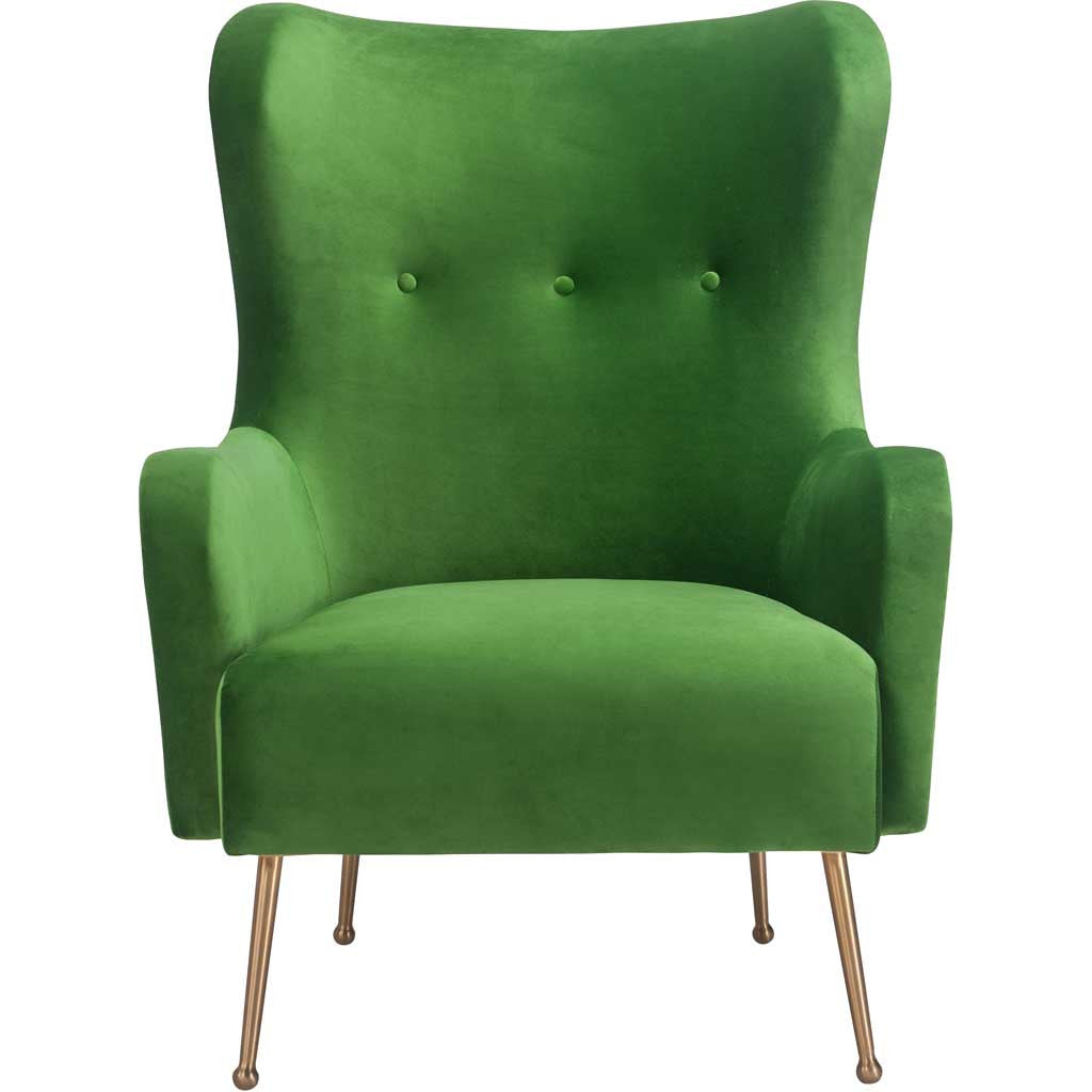 Esther Green Velvet Chair