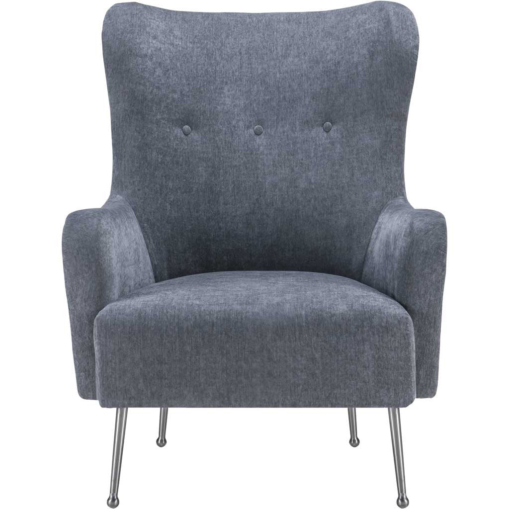Esther Gray Velvet Chair