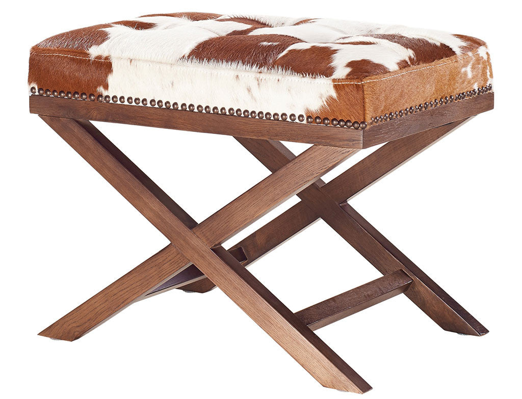 Morning X Genuine Cowhide Ottoman
