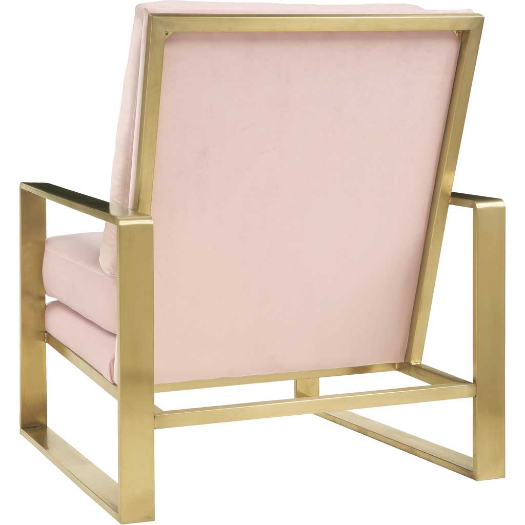 Morton Velvet Chair Blush
