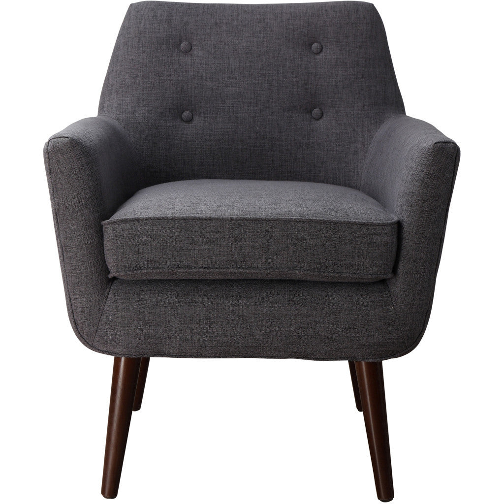 Clark Linen Chair Gray