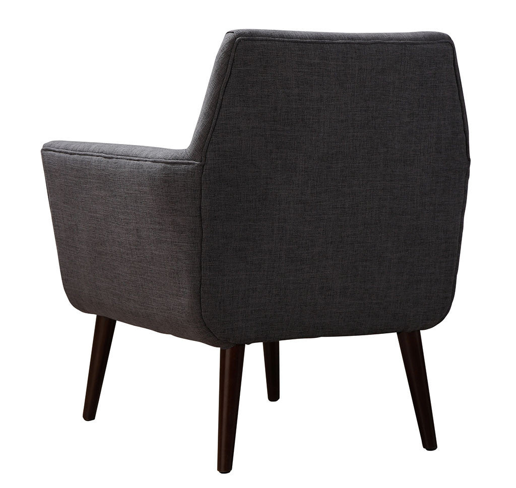 Clark Linen Chair Gray