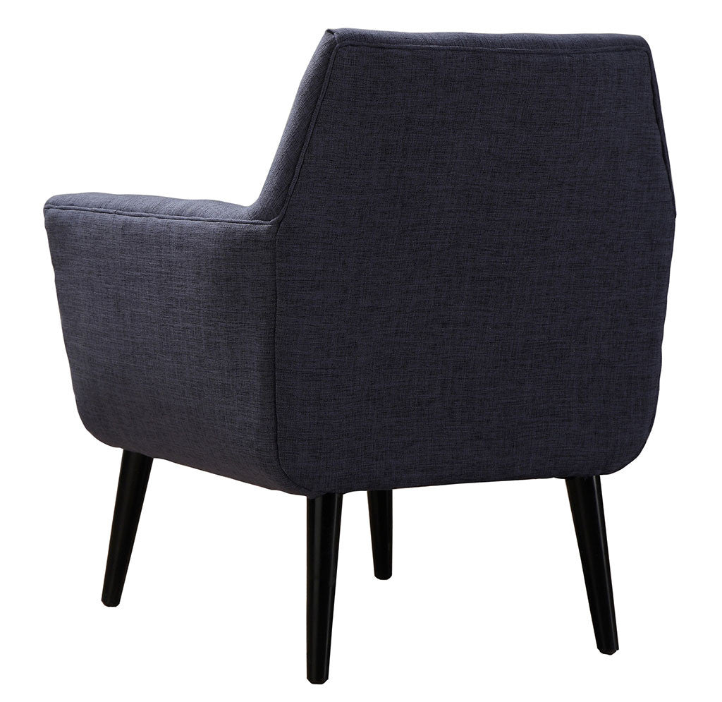 Clark Linen Chair Navy
