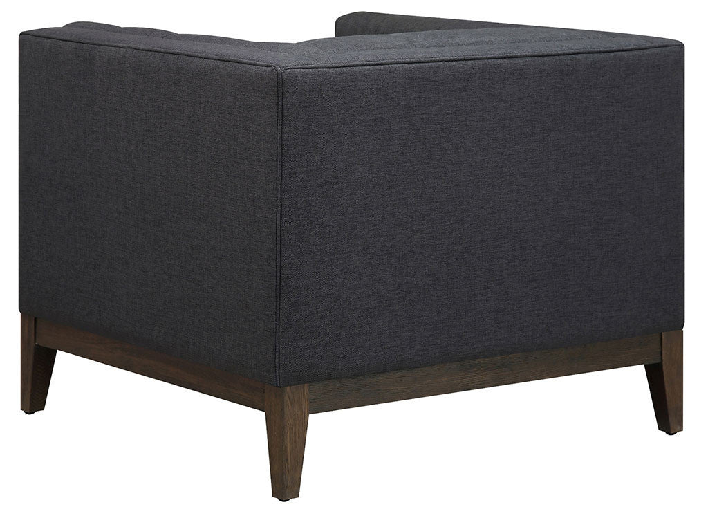 Galio Linen Chair Gray