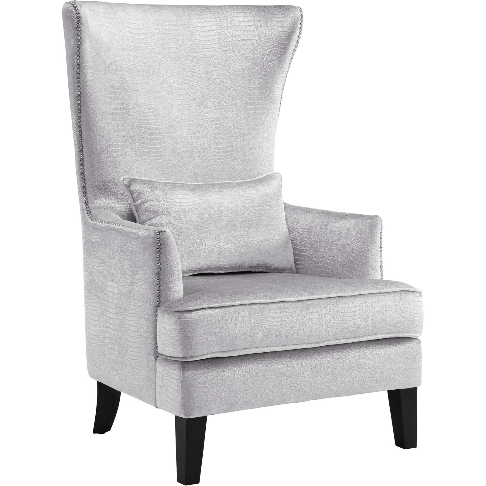 Brantley Tall Chair Silver