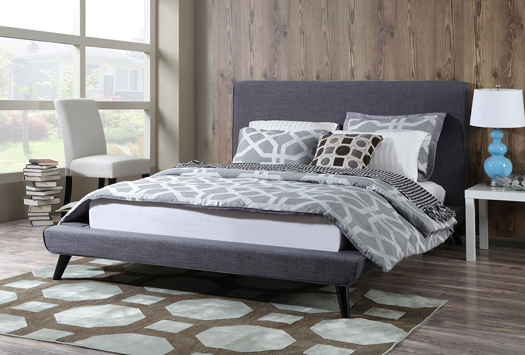 Neo Linen Bed Gray