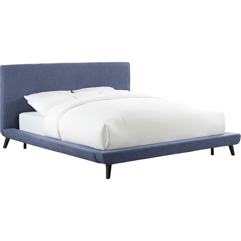 Neo Linen Bed Blue