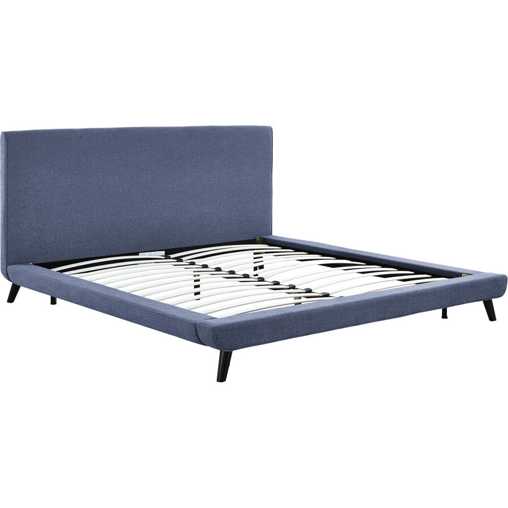 Neo Linen Bed Blue