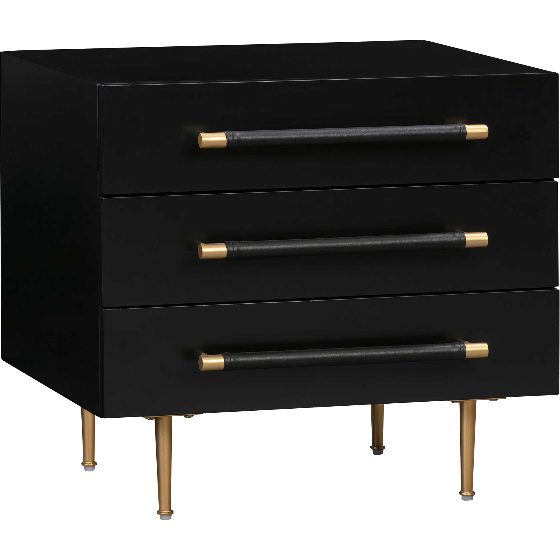 Trident - Nightstand - Black Trident - Nightstand - Black