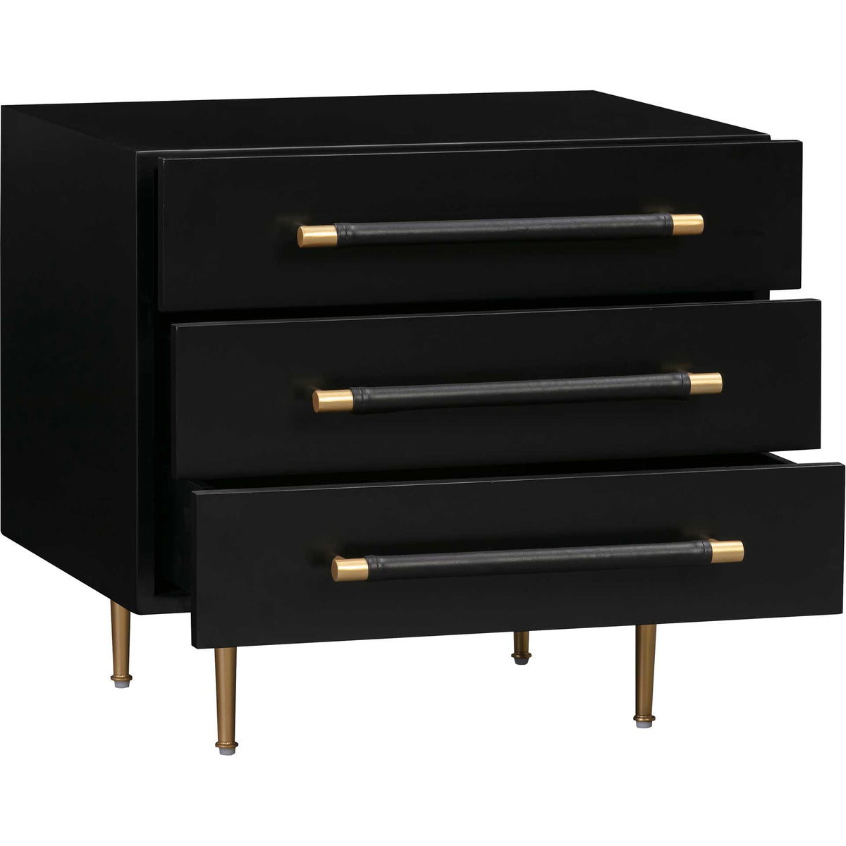 Trey Nightstand Black
