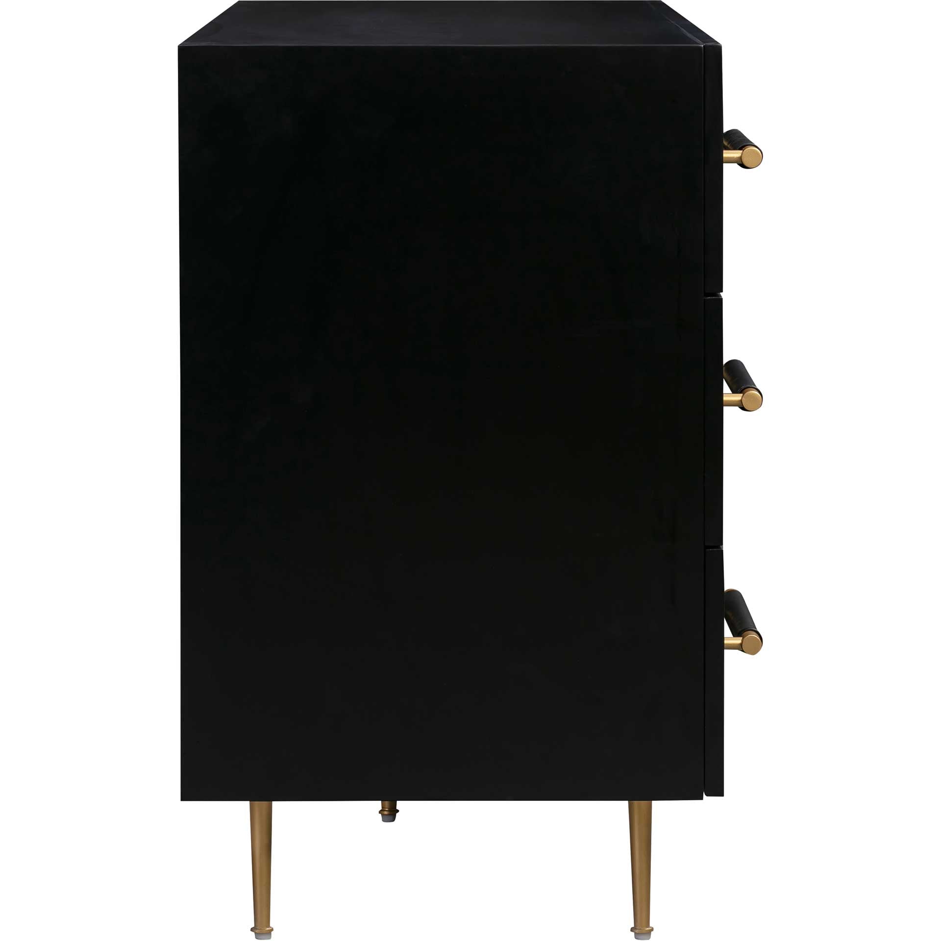 Trident - 6 Drawer Dresser - Black Trident - 6 Drawer Dresser - Black