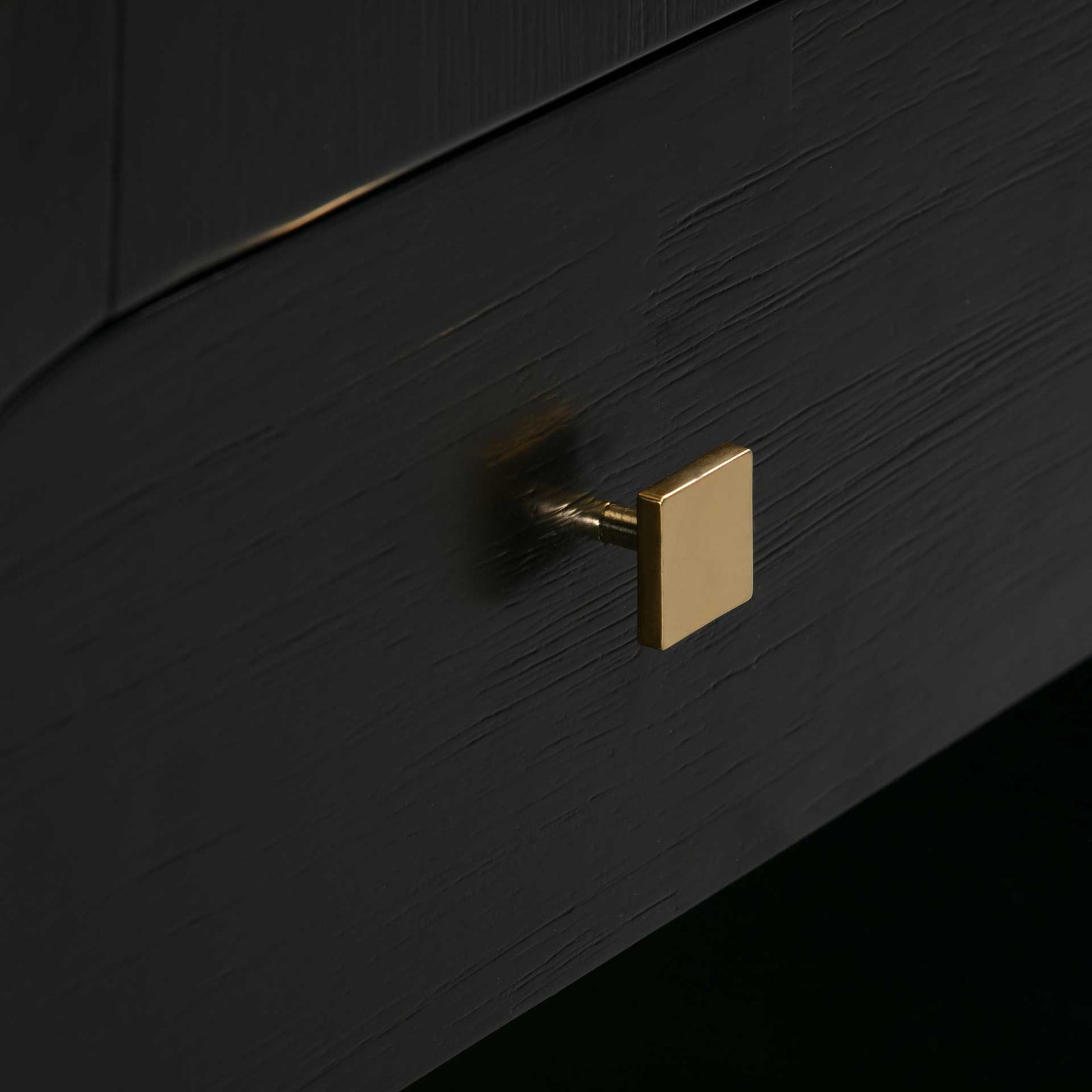 Hydra 6 Drawer Dresser Black