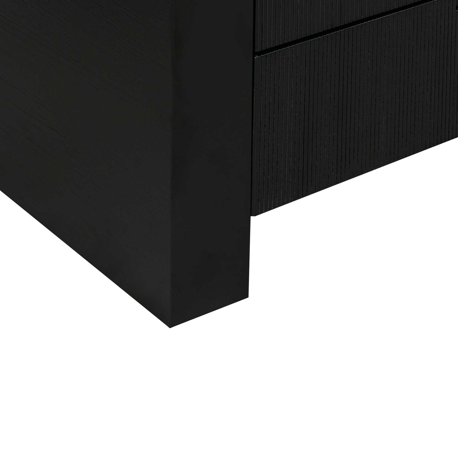 Hydra 6 Drawer Dresser Black