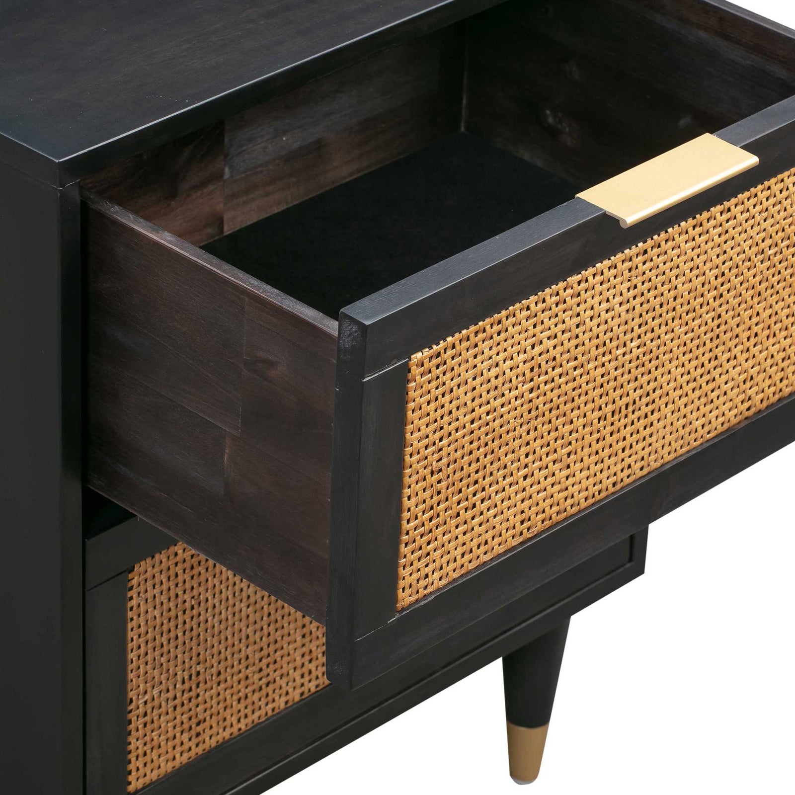 Sidney Nightstand Black