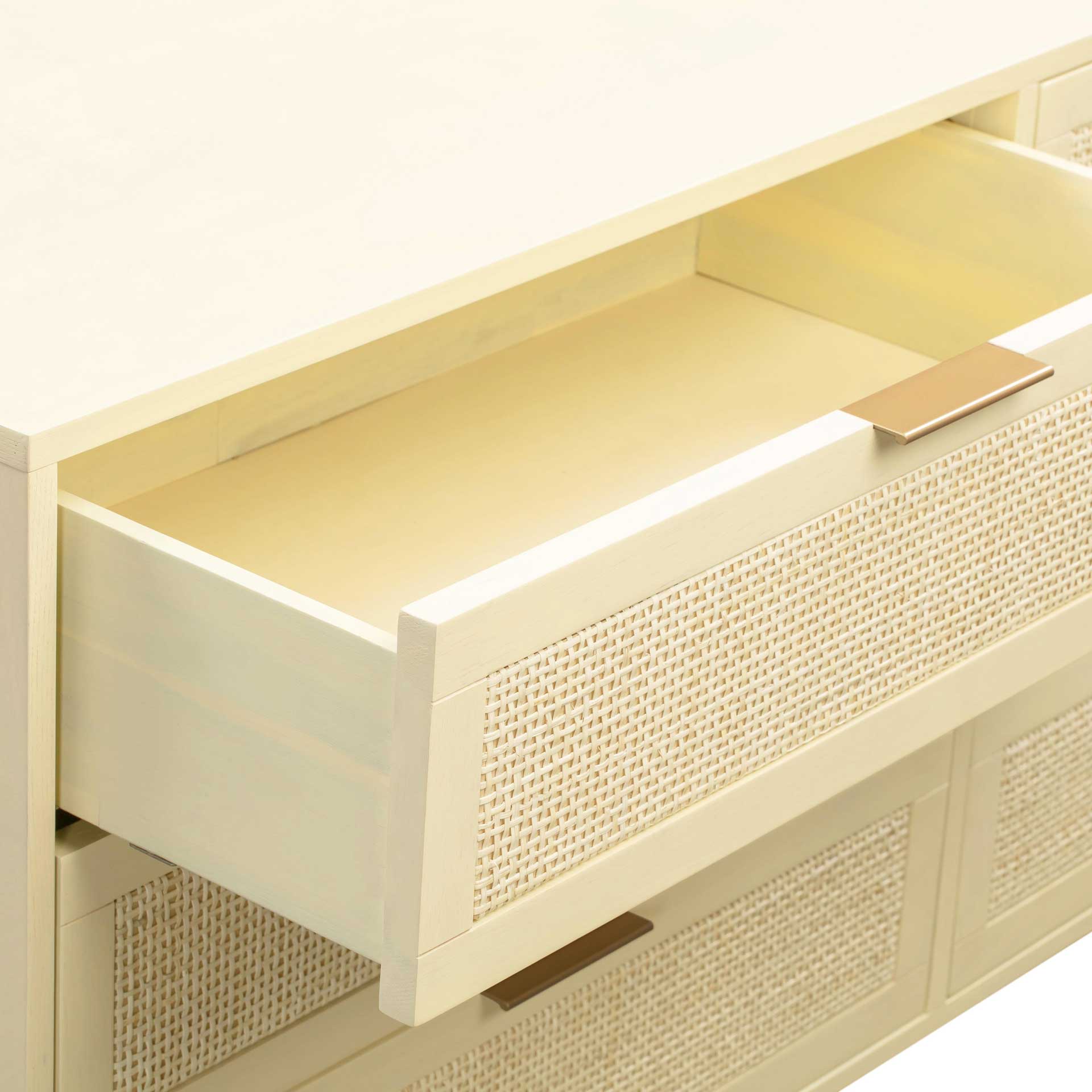 Sidney 6 Drawer Dresser Buttermilk
