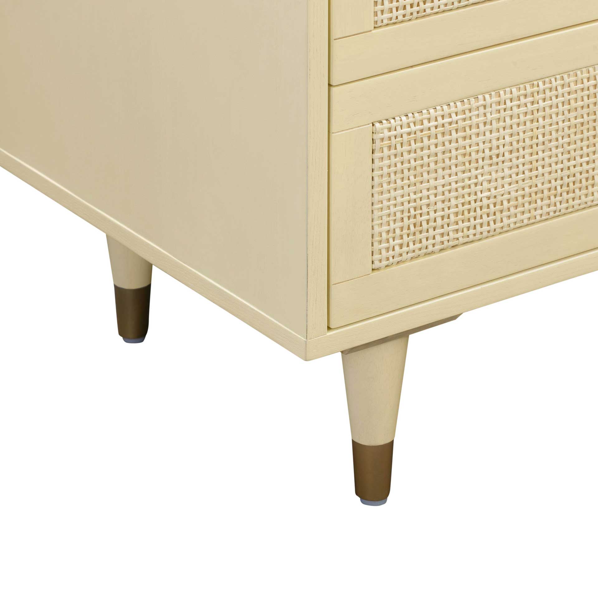 Sidney 6 Drawer Dresser Buttermilk