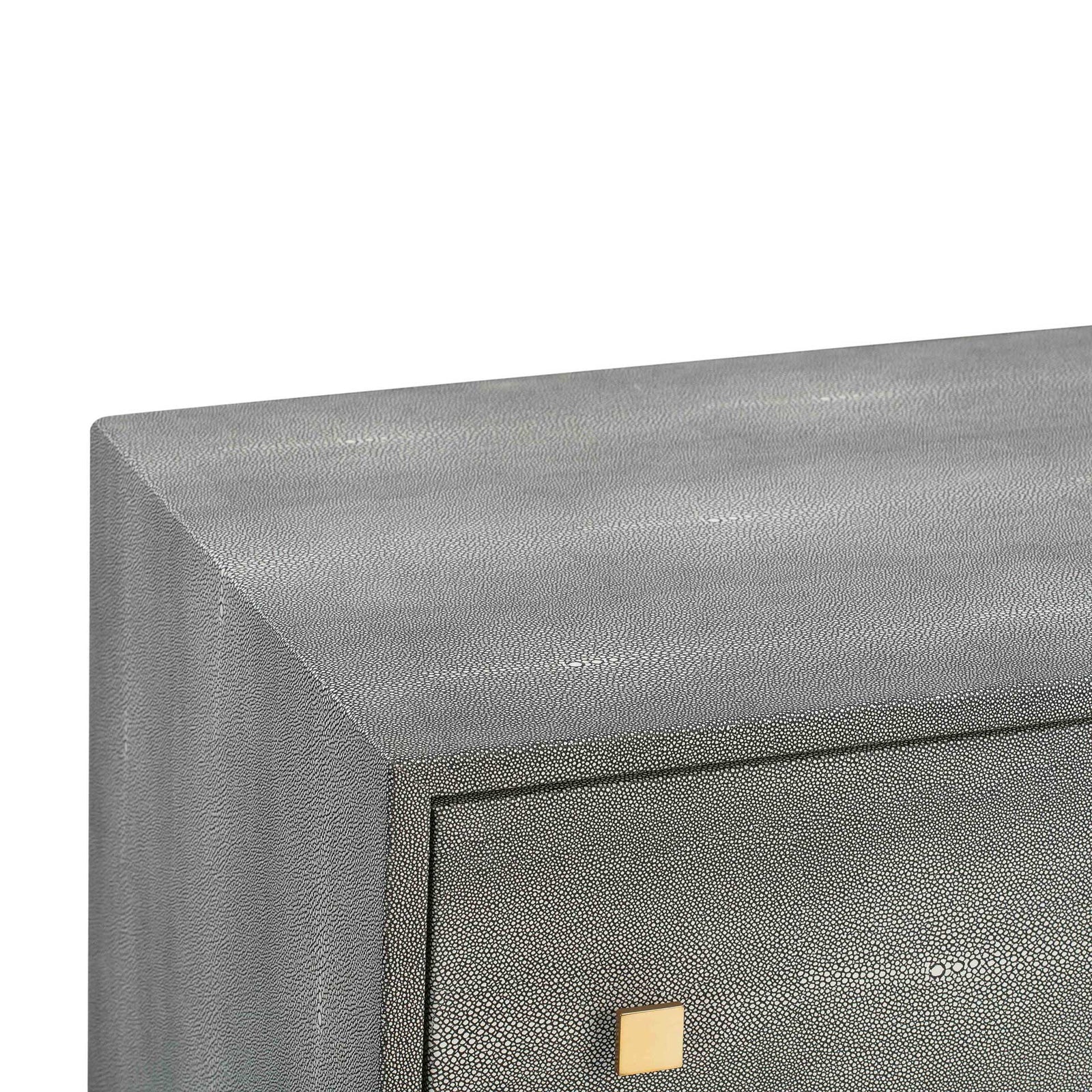 Pedro Shagreen 6 Drawer Dresser Gray