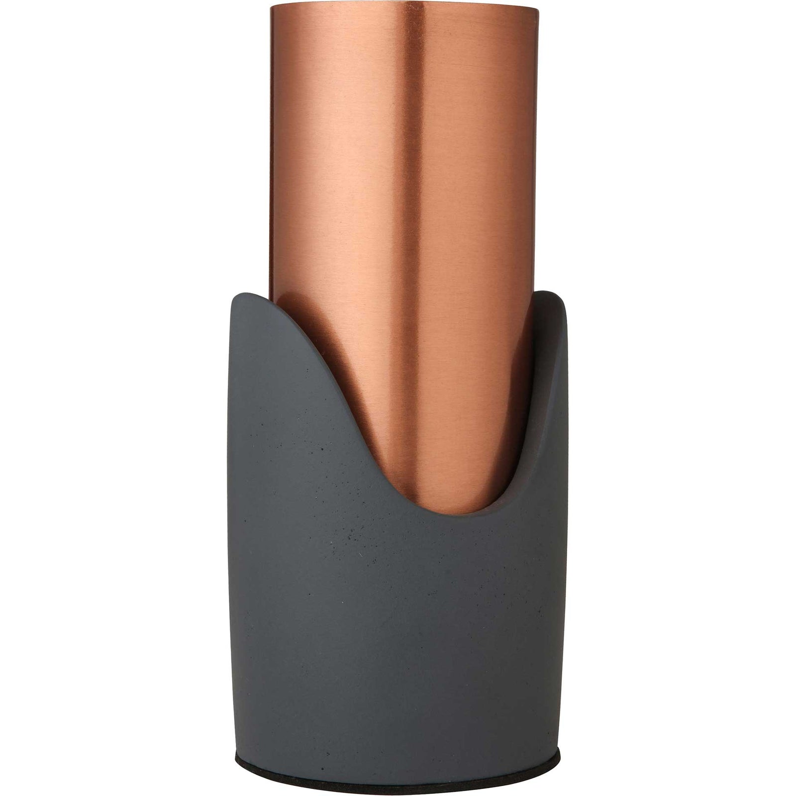 Grania Concrete Vase Gray