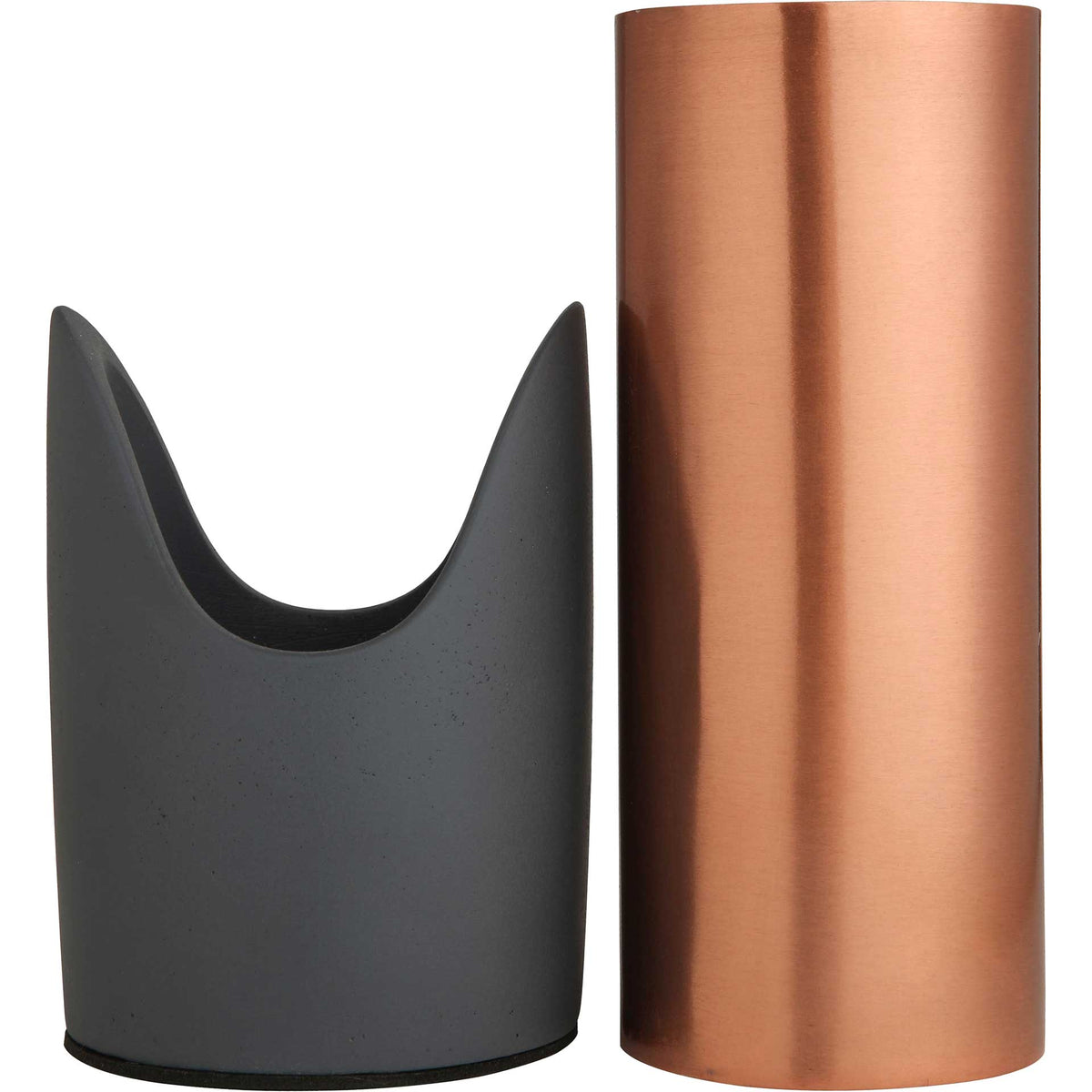 Grania Concrete Vase Gray