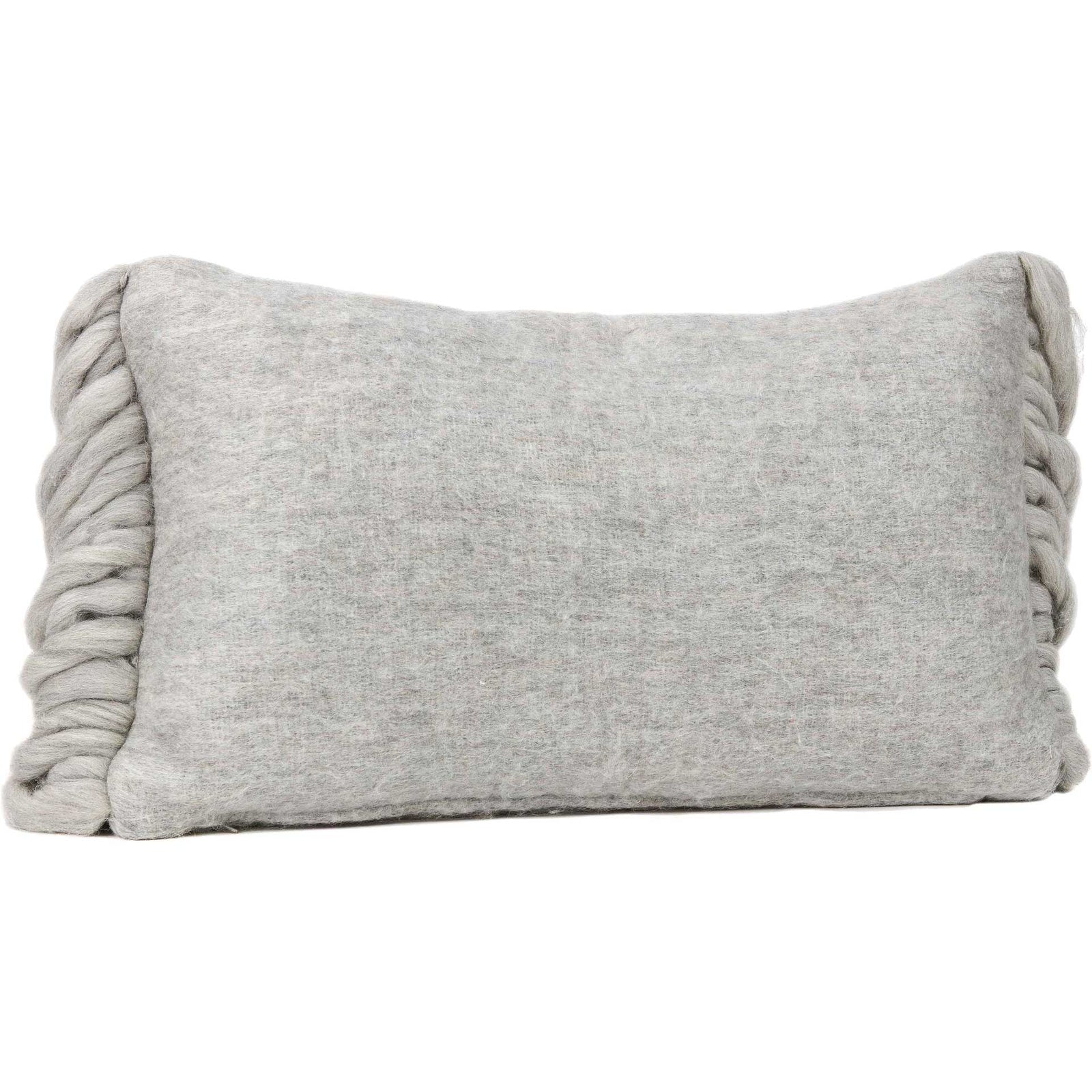 Affinity Wool Pillow Gray