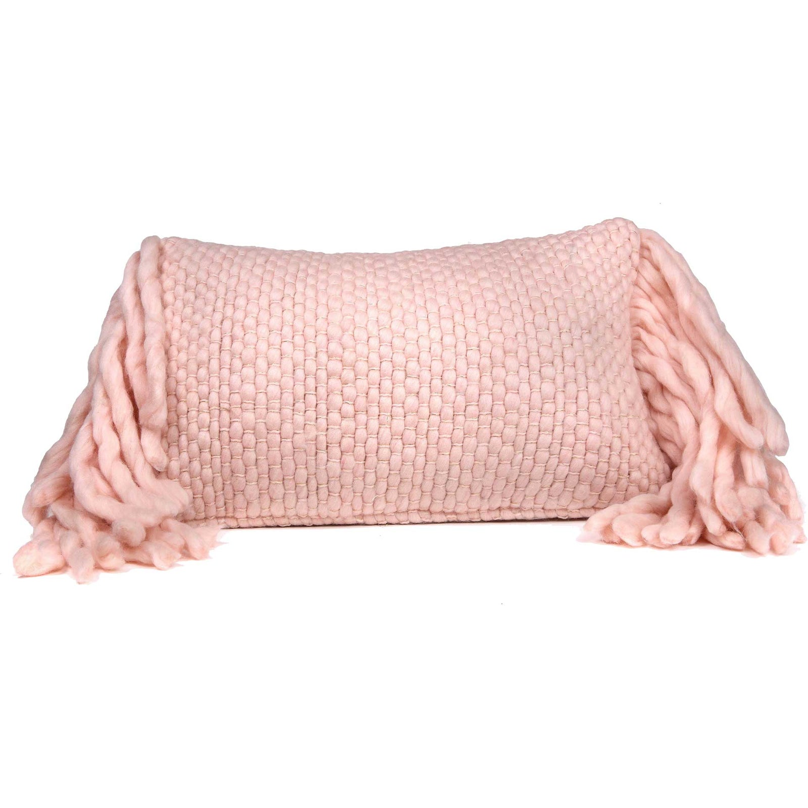 Affinity Wool Pillow Blush