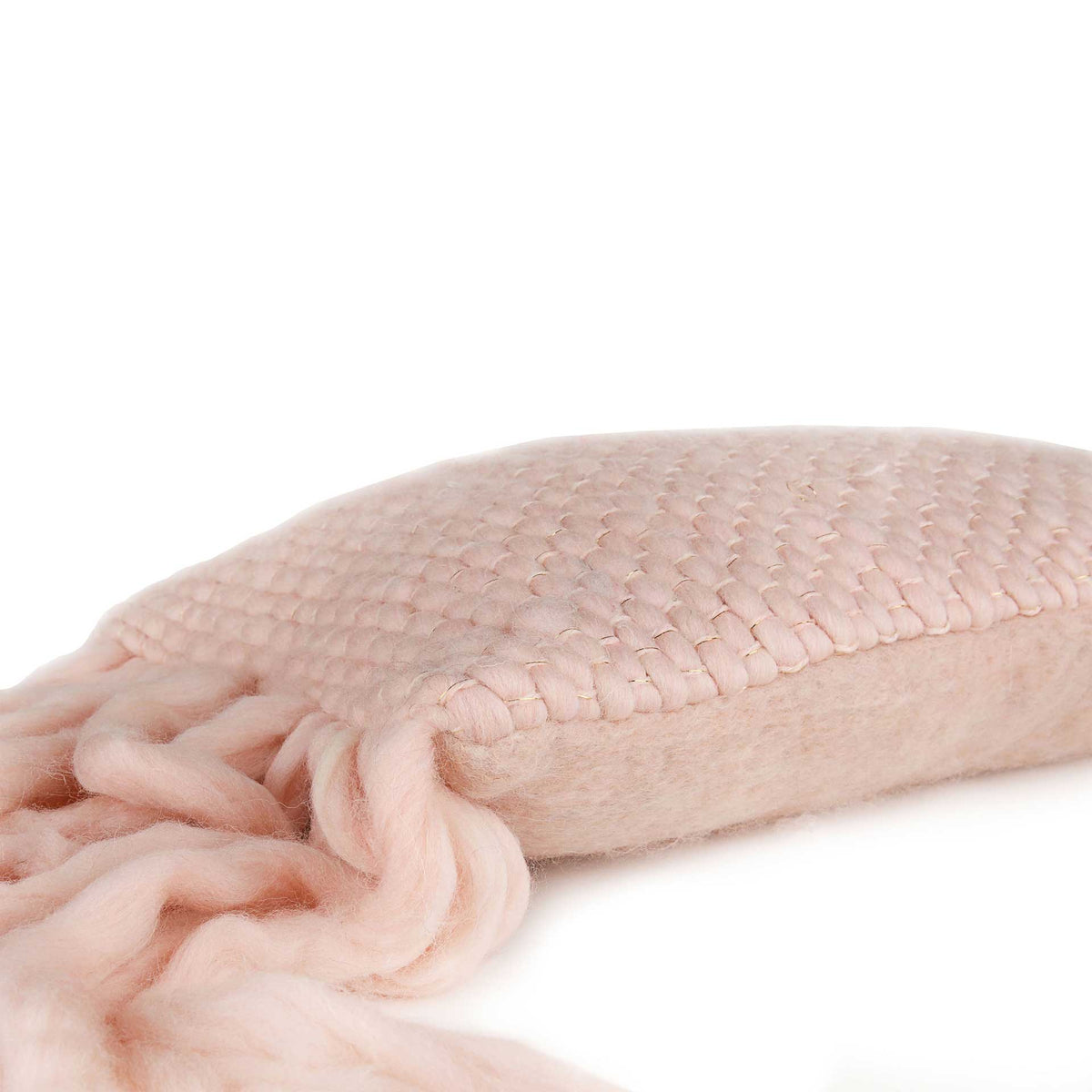 Affinity Wool Pillow Blush