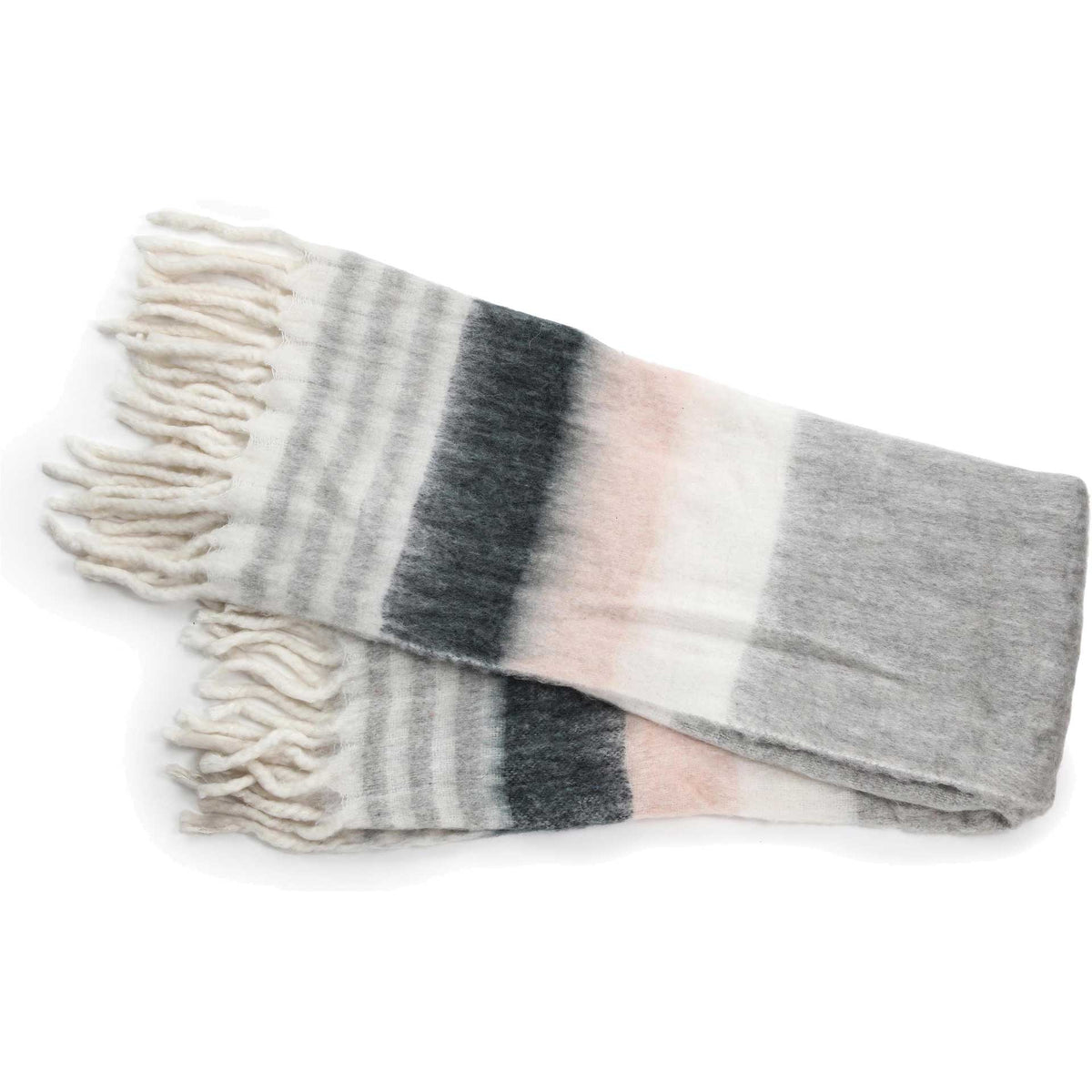Affinity Throw Blue/Blush/Gray/White