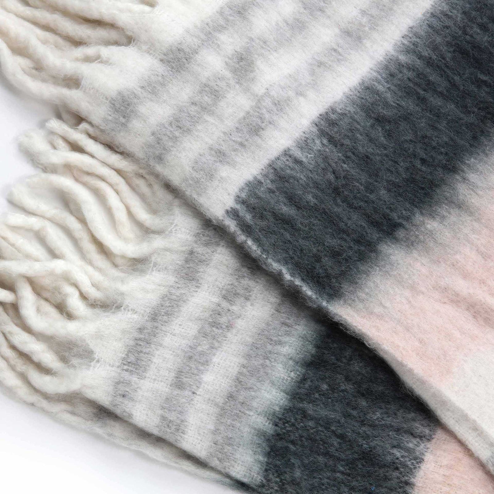 Affinity Throw Blue/Blush/Gray/White