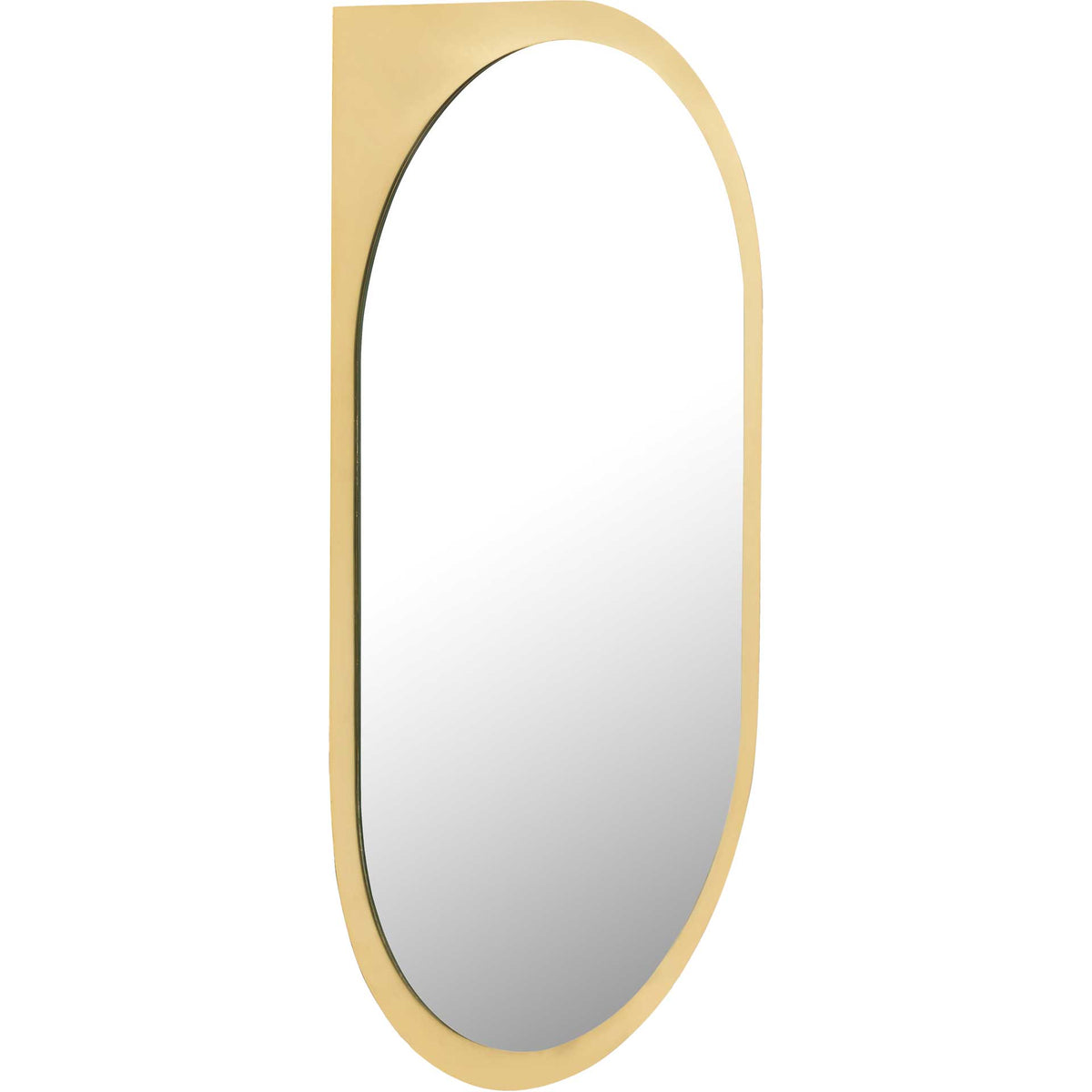 Damian Square Mirror Gold