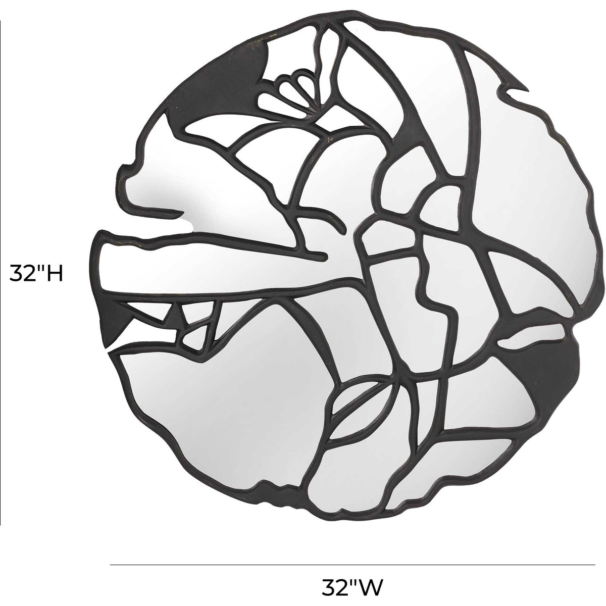 Amarylis Mirror Black