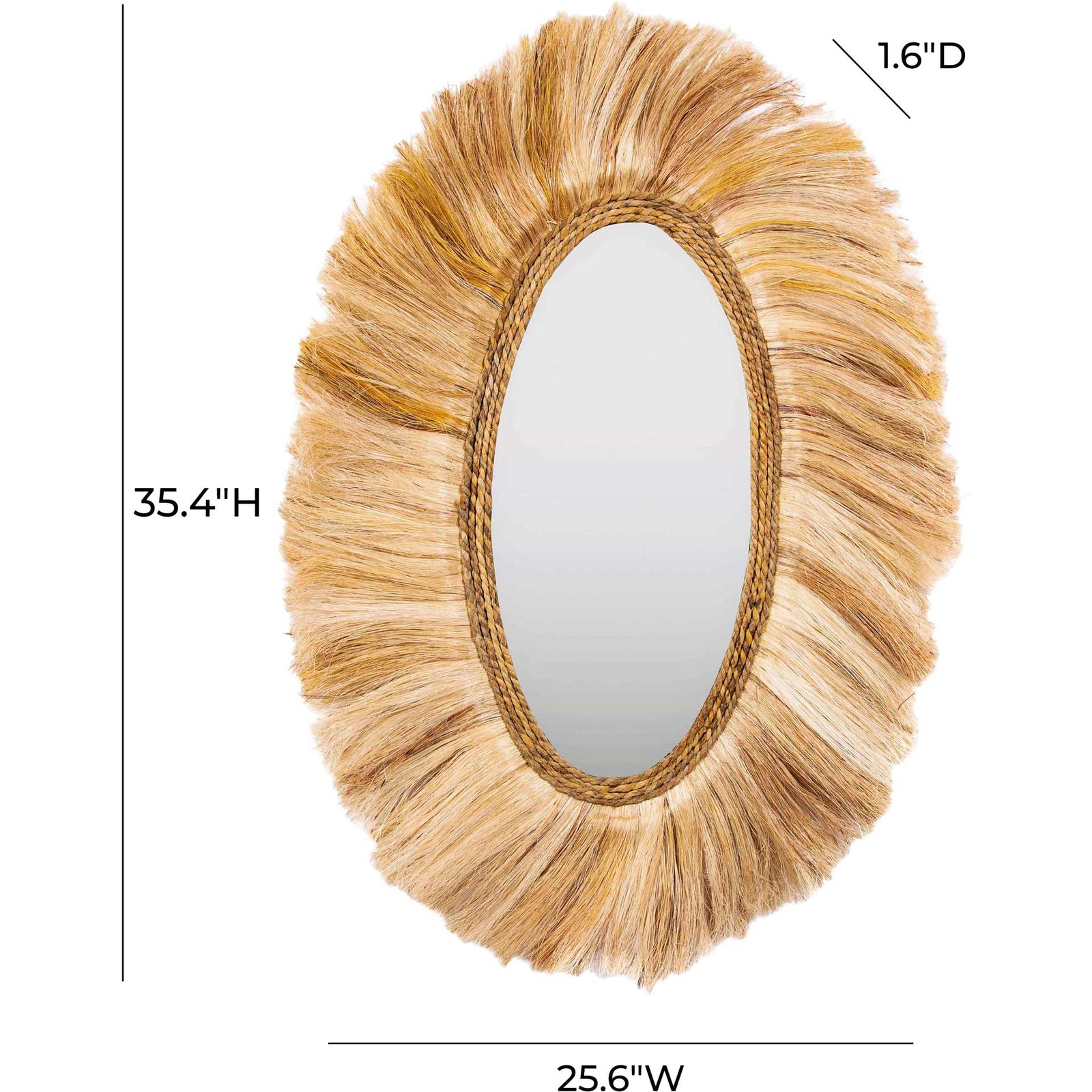 Trisha Mirror Natural