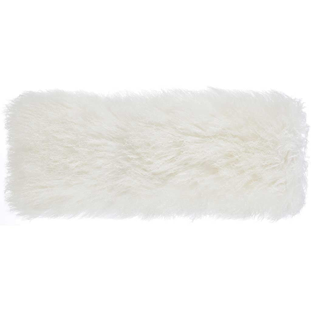 Tibetan Sheep Long Pillow White