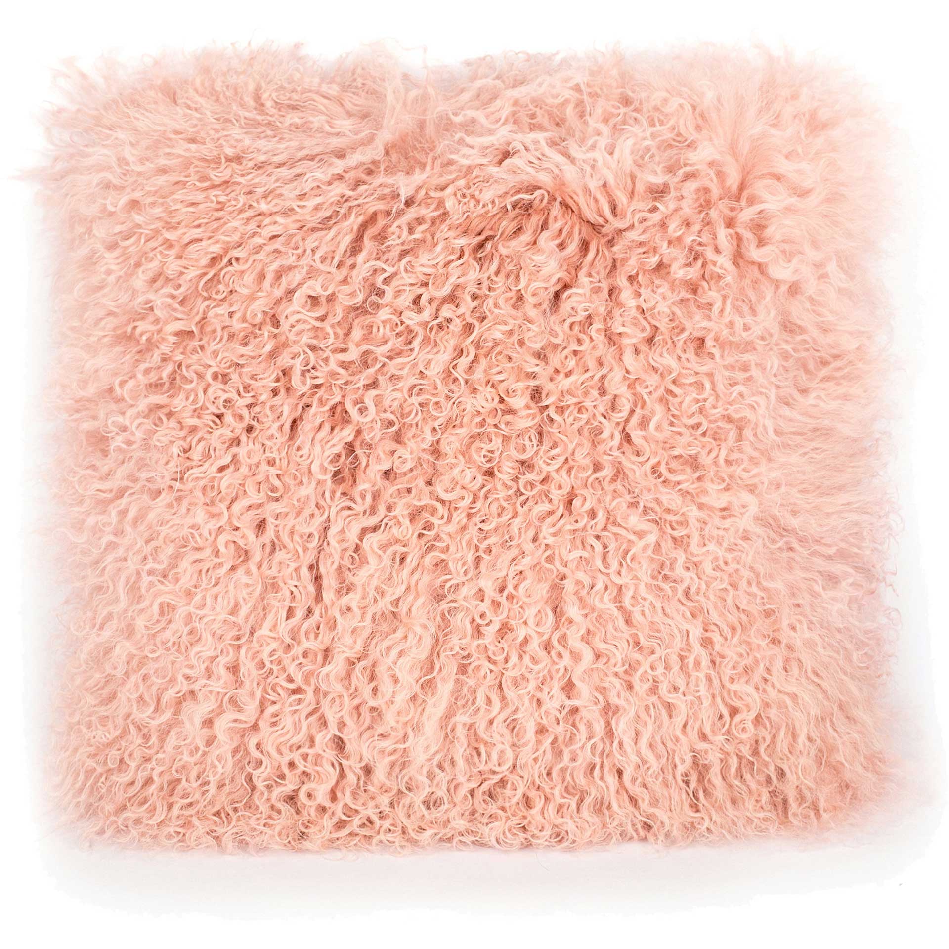 Tibetan Sheep Pillow Blush