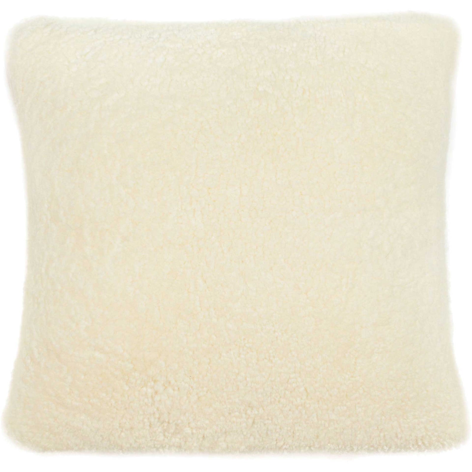 Neptune Sheepskin Pillow Ivory