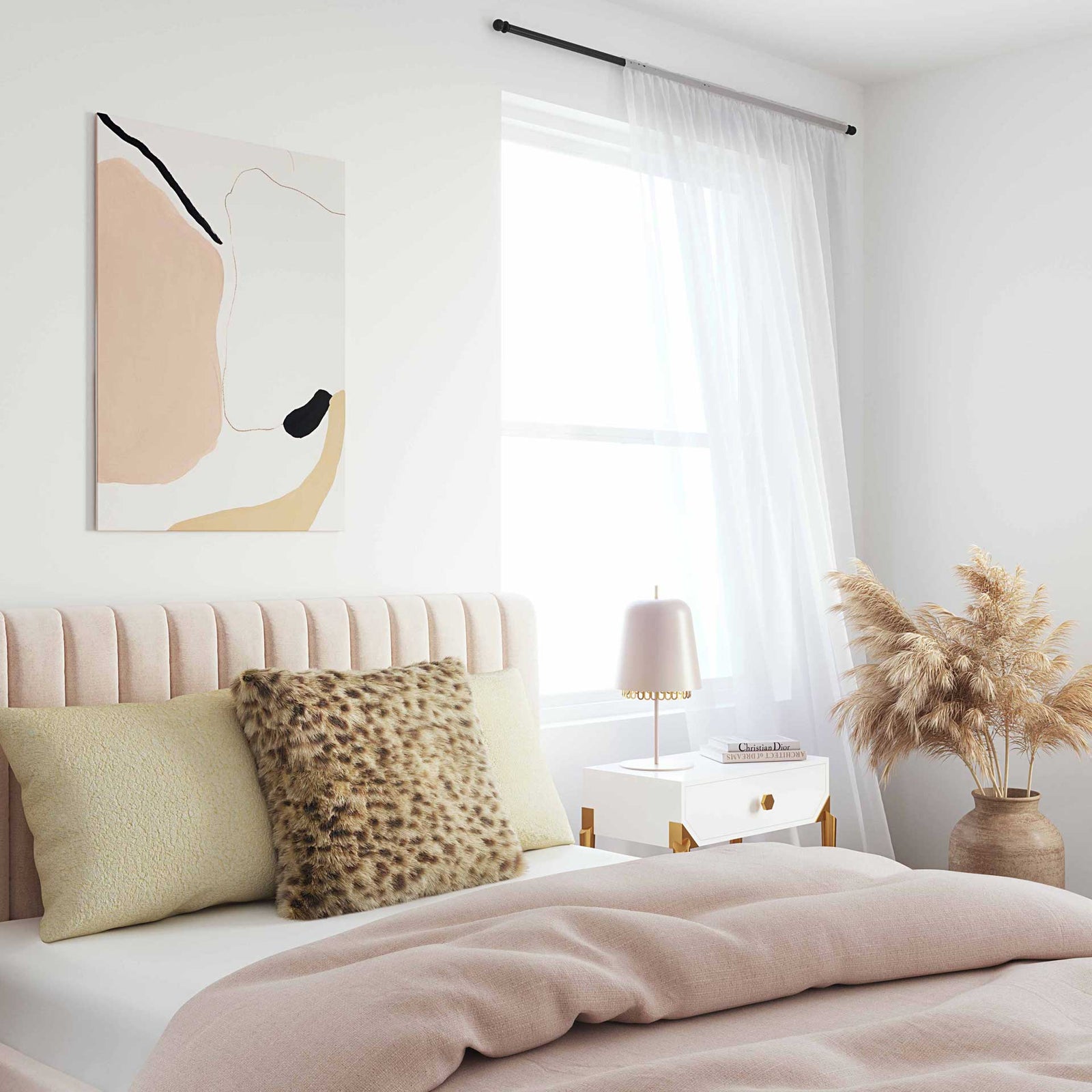 Neptune Sheepskin Pillow Ivory