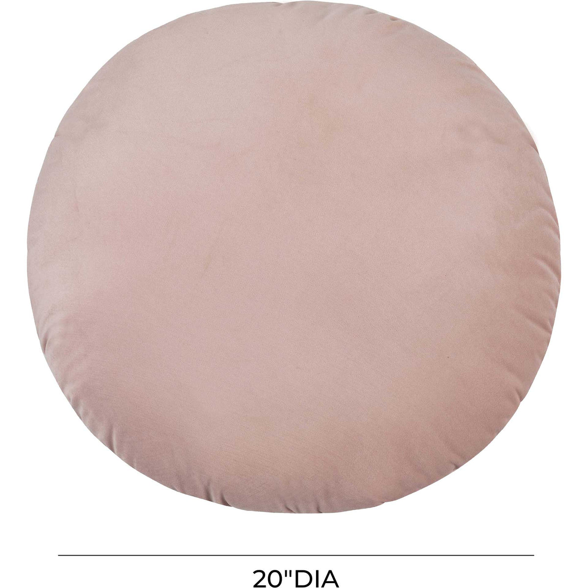 Ponder Velvet Pillow Blush