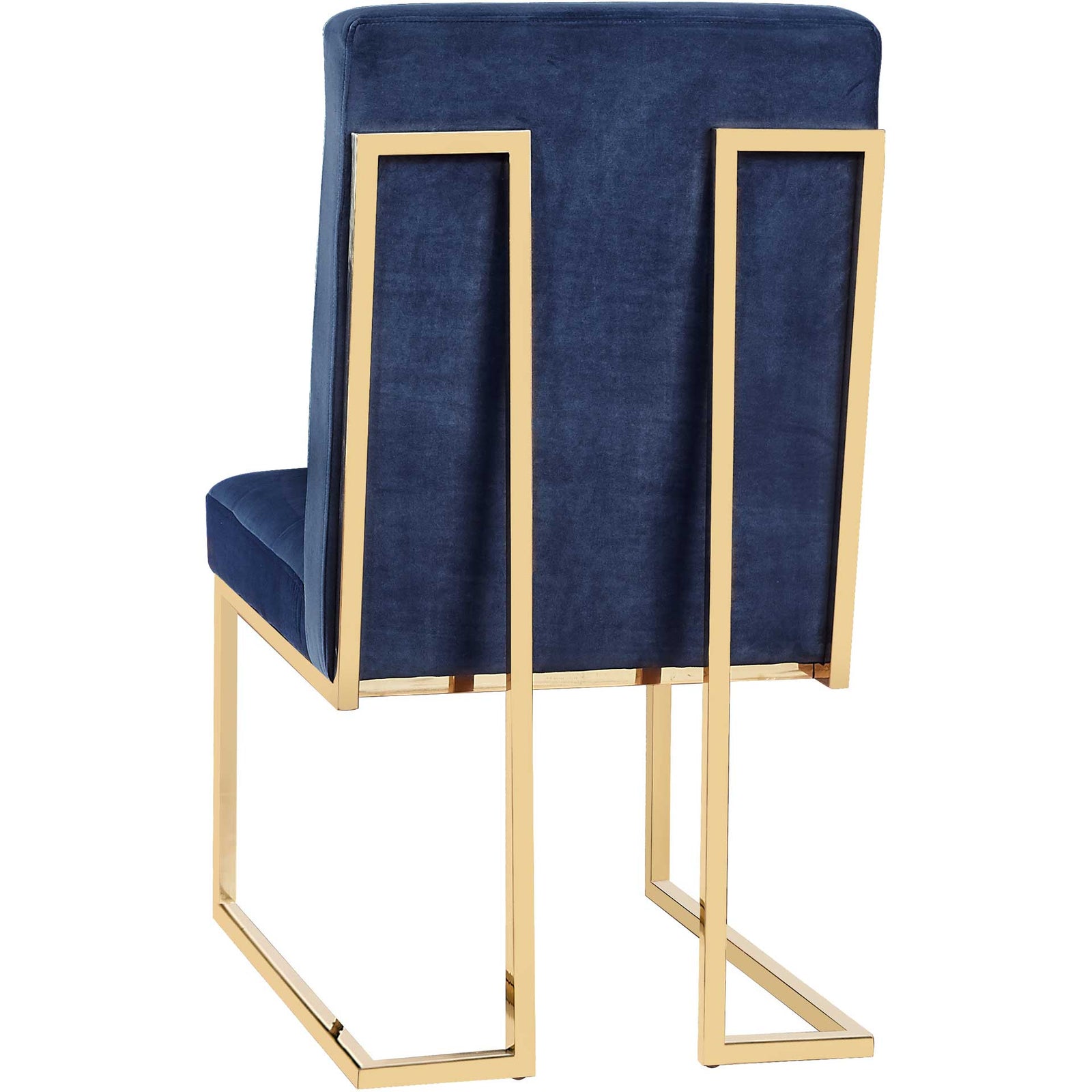 Akito Velvet Chair Navy (Set of 2)