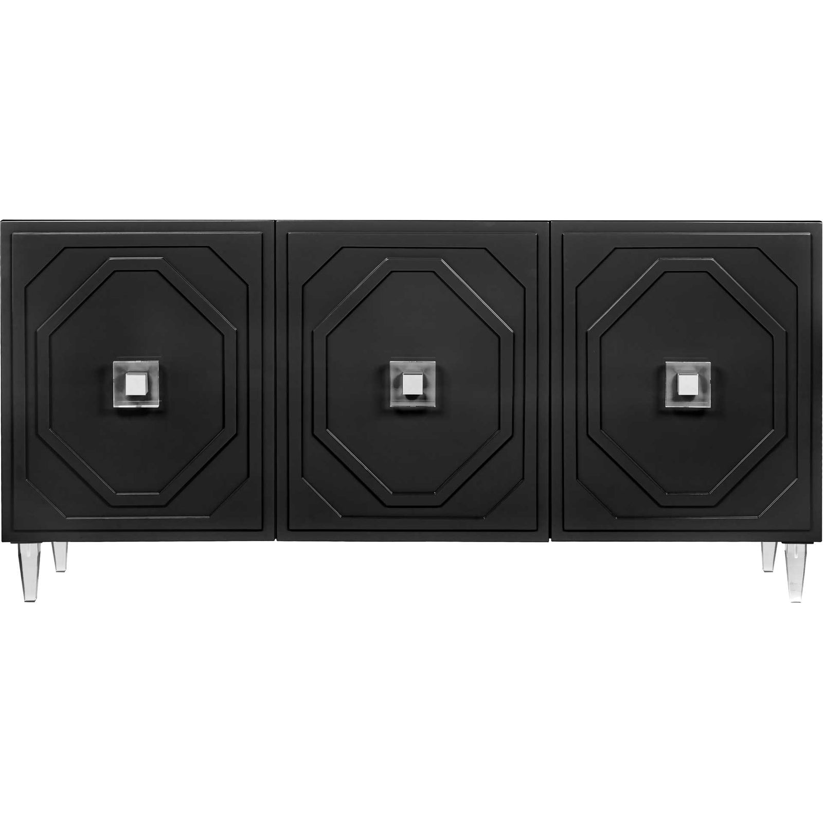 Anahi Lacquer Buffet Black