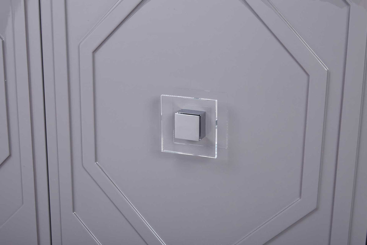 Anahi Lacquer Buffet Gray