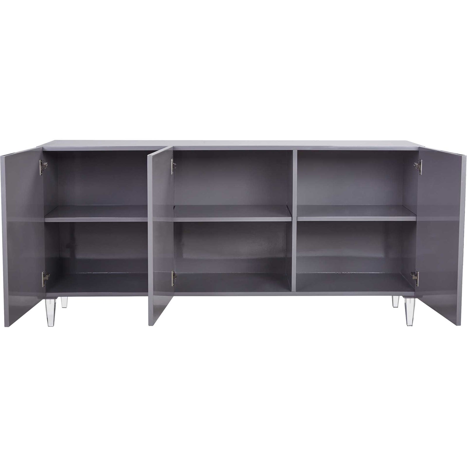 Anahi Lacquer Buffet Gray