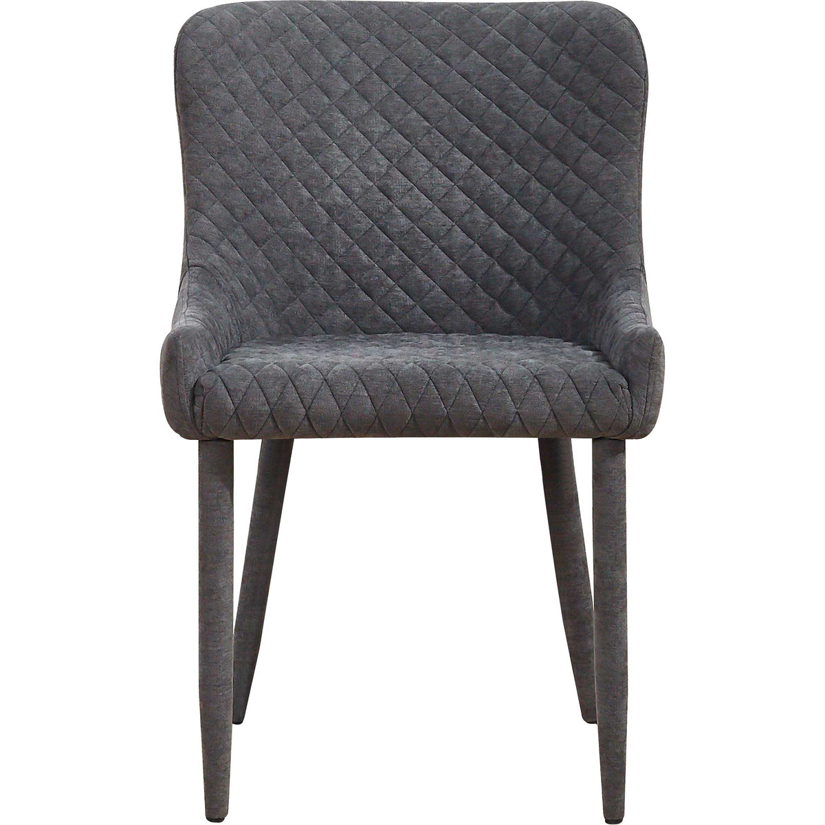 Dorian Velvet Chair Gray
