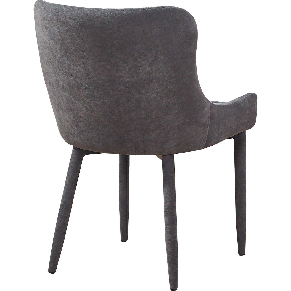 Dorian Velvet Chair Gray