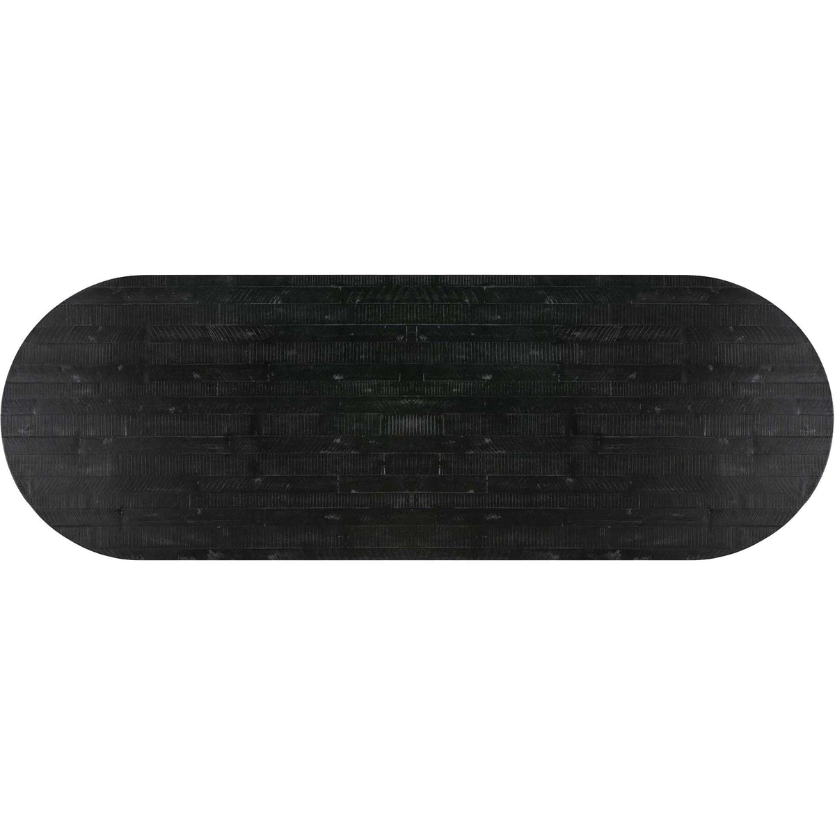 Riley Rope Oval Table Black