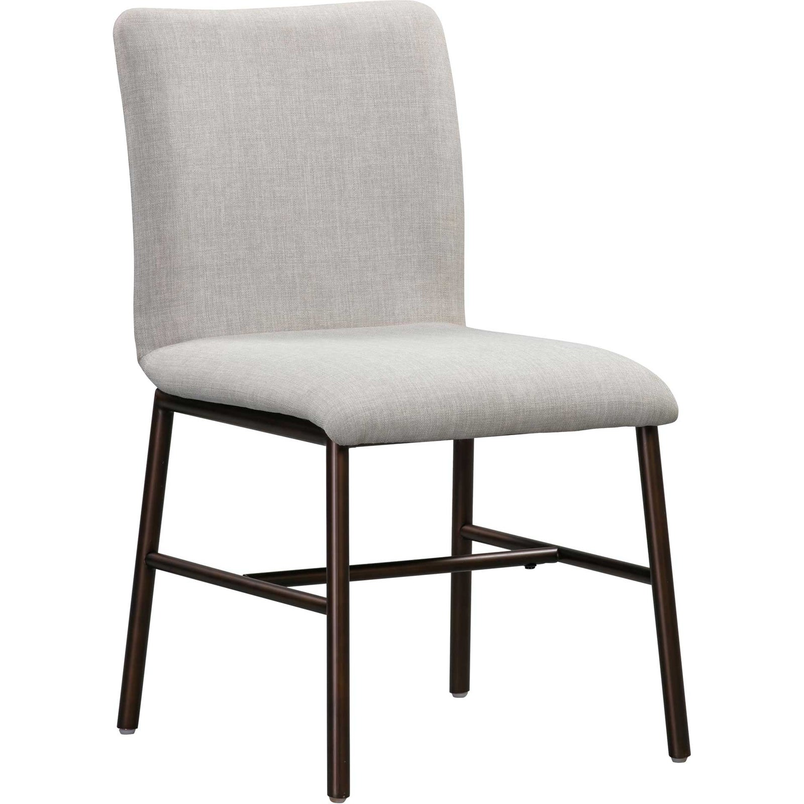 Boston Upholstered Dining Chair Taupe (Set of 2)