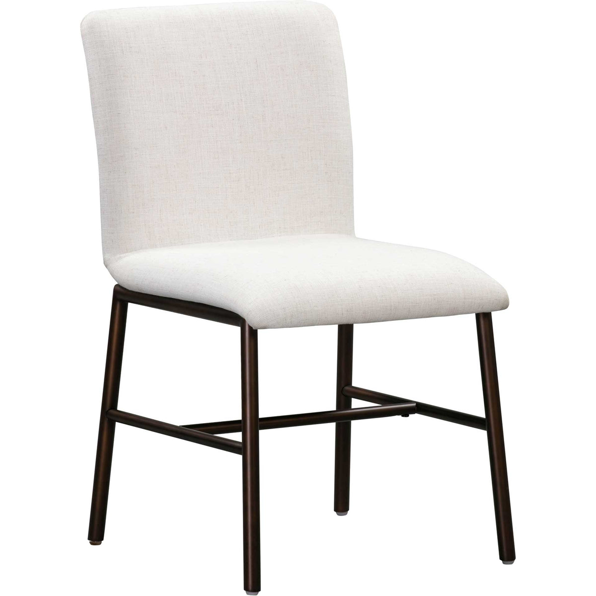 Boston Upholstered Dining Chair Flax (Set of 2)