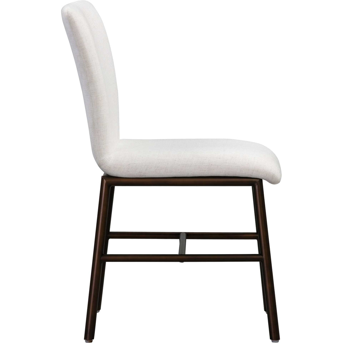 Boston Upholstered Dining Chair Flax (Set of 2)