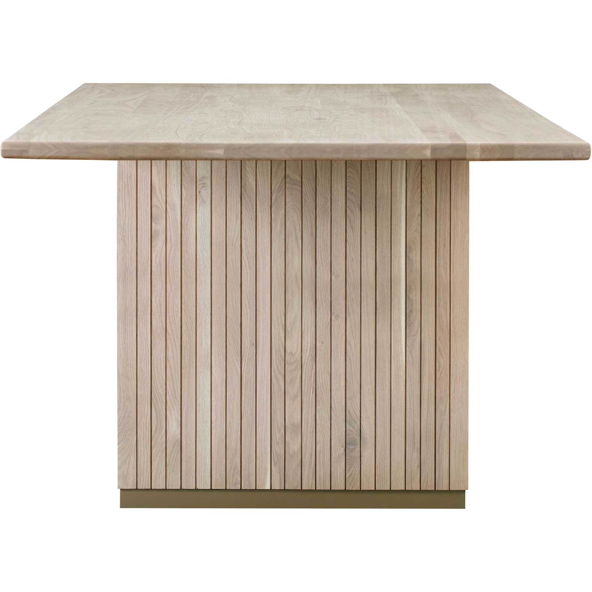 Chance Ash Wood Rectangular Dining Table Natural