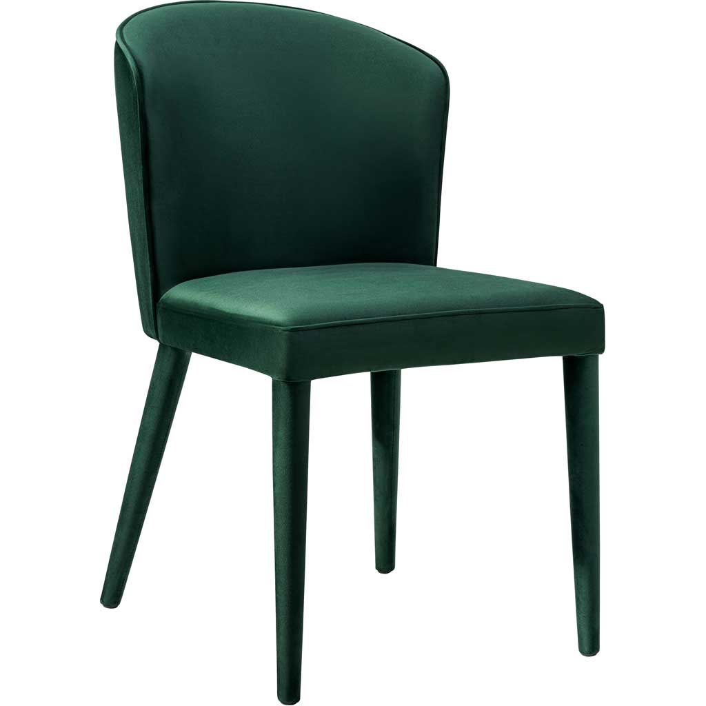 Mason Velvet Chair Forest Green